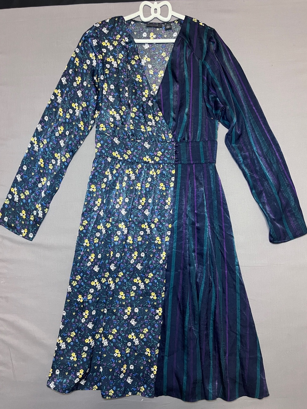 Halogen Midi floral dress. Size 6